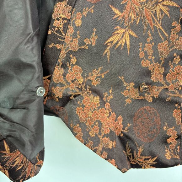 Vintage Brown Floral Vest - Picture 10 of 10